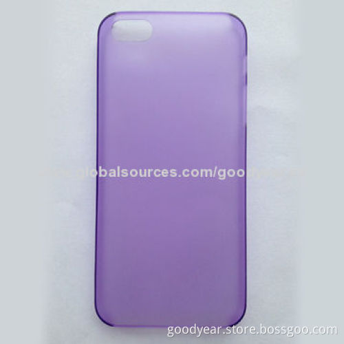 PC Cases for iPhone 5S with Fashionable Design and Different Colors Available